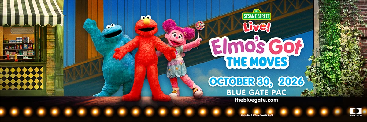 Sesame Street - Elmo's Got the Moves  - October 30, 2026 - Shipshewana, IN